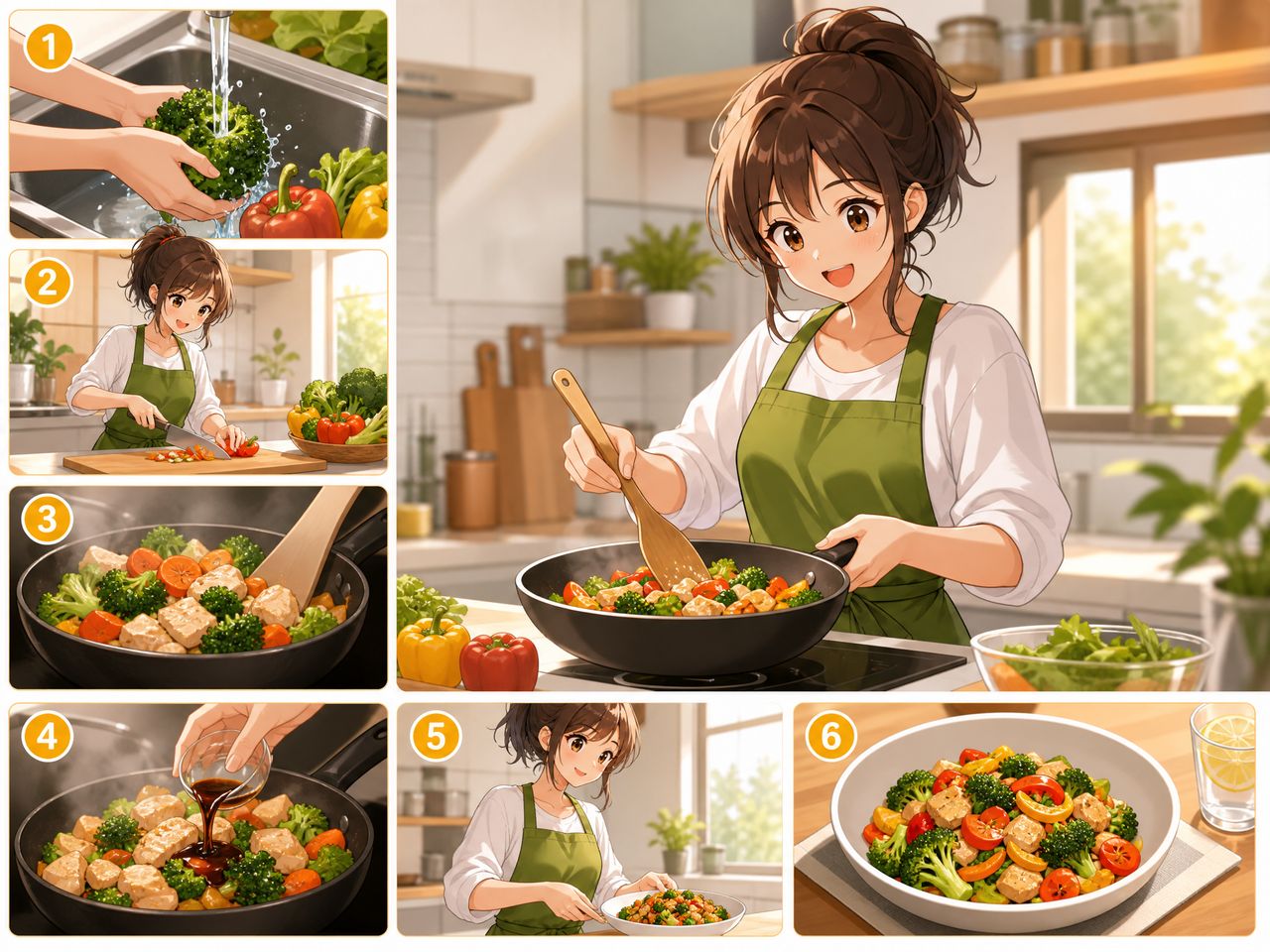 猎奇生活技能动漫-烹饪教程